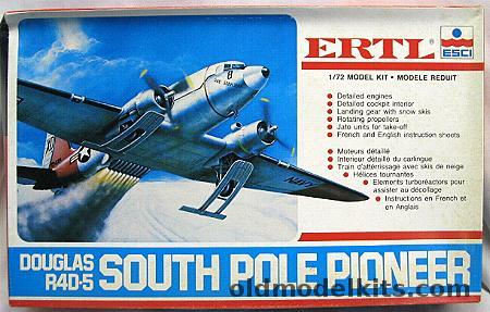 ESCI 1/72 Douglas R4D-5 South Pole Pioneer - (C-47), 8251 plastic model kit